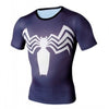 3 Compression of Hero Men T-shirt Fitness